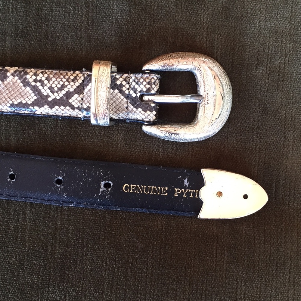Genuine Python Belt - image 2